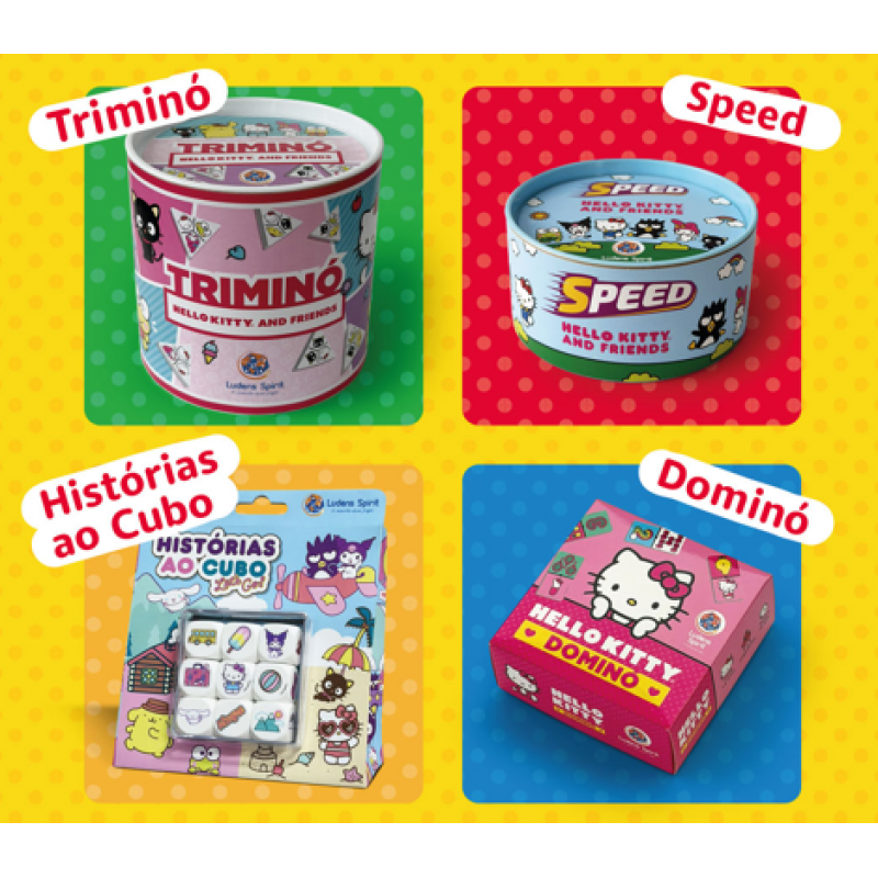 KIT JOGOS HELLO KITTY AND FRIENDS